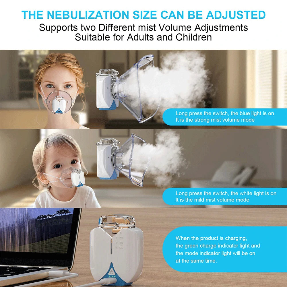 Rechargeable Mini Portable Hands-free Micro-mesh Nebulizer_02