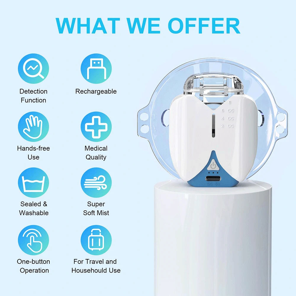 Rechargeable Mini Portable Hands-free Micro-mesh Nebulizer_10